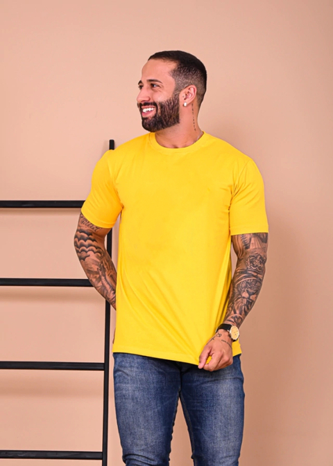 Basica Lisa Amarela - masculina