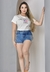 Tshirt Feminina-Losangeles bandeira - comprar online