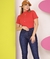 T-shirt Gola alta vermelha - comprar online