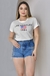 Tshirt Feminina-Losangeles bandeira