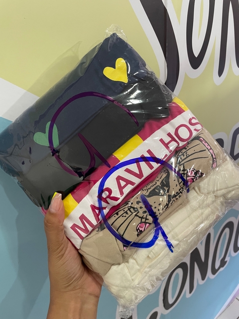 Kit com Defeitos 5 peças