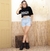 Brooklyn- Max cropped - Carol T-Shirt 