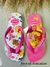 Chinelo Correia grossa urso pooh