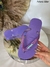 Chinelo lilás glitter - comprar online