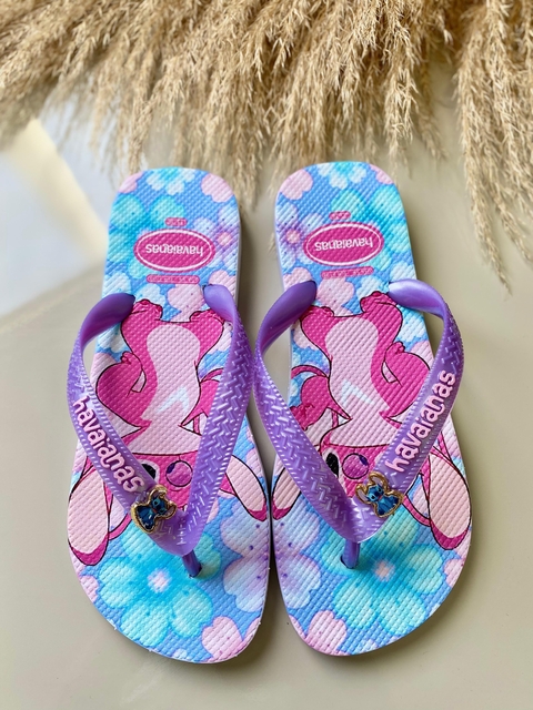 Chinelo Angel Rosa Correia lilas - comprar online