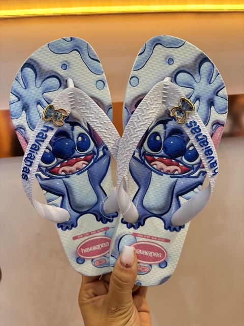 Chinelo Stitch água Branco - comprar online