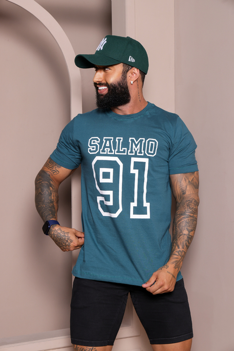 T-shirt Cristã Masculina Salmo 91