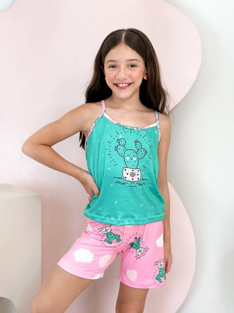 Pijama filha cactos - comprar online