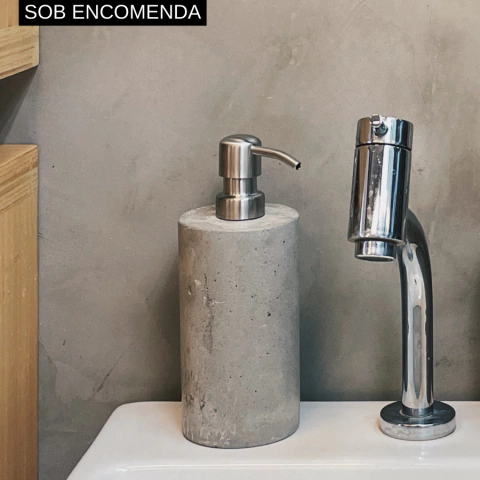 PORTA SABONETE CONCRETA 250ML