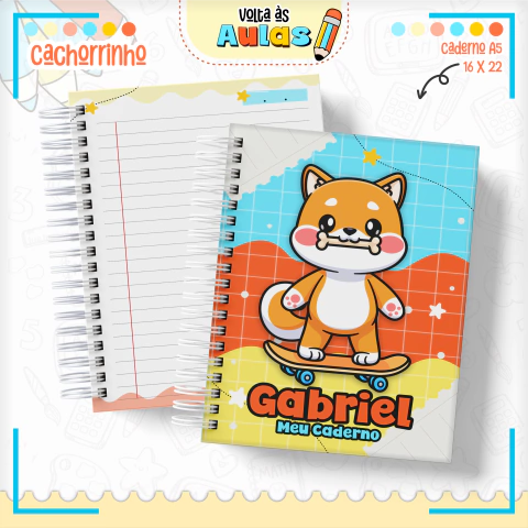 Agenda Escolar - Cachorrinho - comprar online