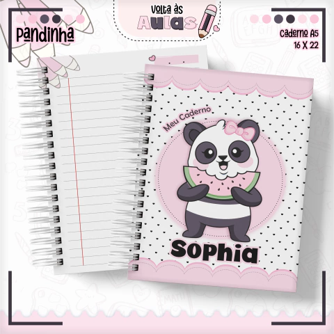 Agenda Escolar - Pandinha - comprar online