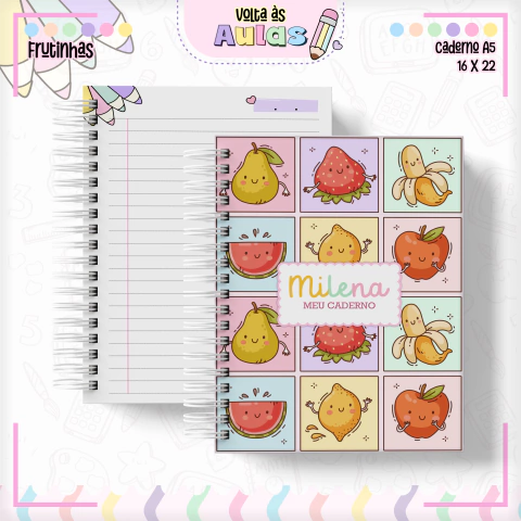 Agenda Escolar - Frutinhas - comprar online