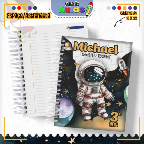Agenda Escolar - Astronauta - comprar online