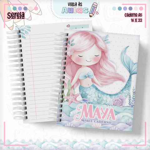 Agenda Escolar - Sereia - comprar online