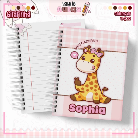 Agenda Escolar - Girafinha - comprar online