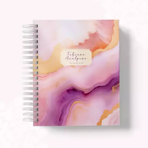 Caderno A5 - Coleção Abstrata 3 - comprar online