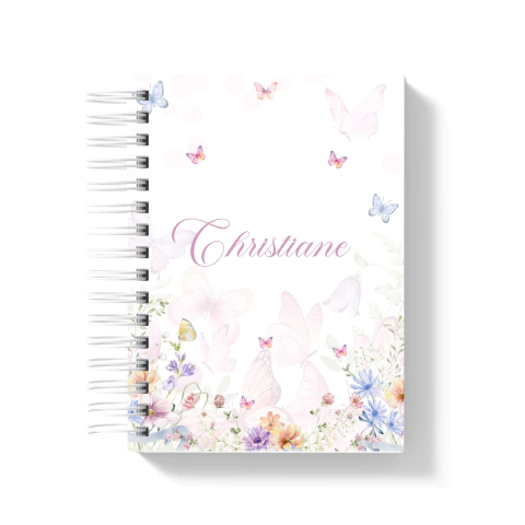 Caderno A5 - Coleção Borboletas 02 - comprar online