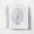 Agenda - Self Love - Floral Azul