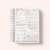 Agenda - Forte & Corajosa - Florzinhas Rosa - loja online