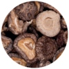 Hongos Shiitake Enteros Deshidratados