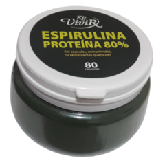 Espirulina Pura x40g, Proteína 80%, 80 Porciones Kit Vivir - comprar online