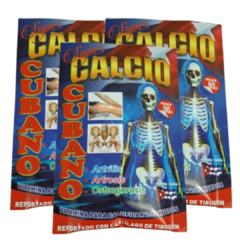 Calcio Cubano (Reforzado c/ Cartílago De Tiburón) Combo x3u