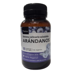 Arándanos x50 Cápsulas Sin T.A.C.C. Vegano - Natier