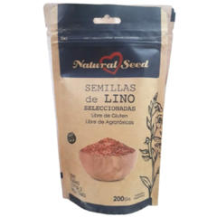 Semillas de Lino Sin T.A.C.C. x200g - Natural Seed