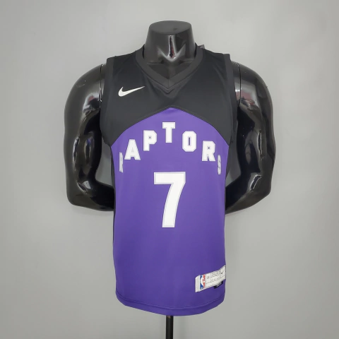 Regata NBA Toronto Raptors Bonus Edition 21/22 Nike - Roxo+Preto
