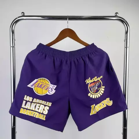 Shorts NBA Lakers | Roxo