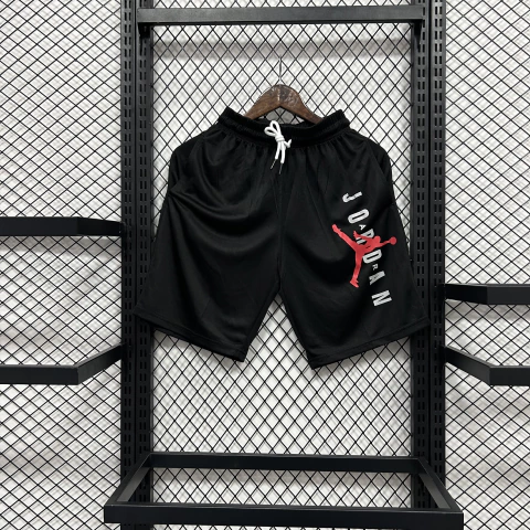 Shorts Jordan Jumpman Casual | Preto+Vermelho