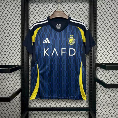 Camisa Al Nassr Away 24/25 s/n° Torcedor Adidas Masculina - Azul