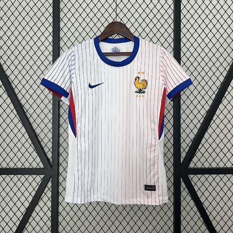Camisa França Away 24/25 s/n° Torcedor Nike Feminina - Branco