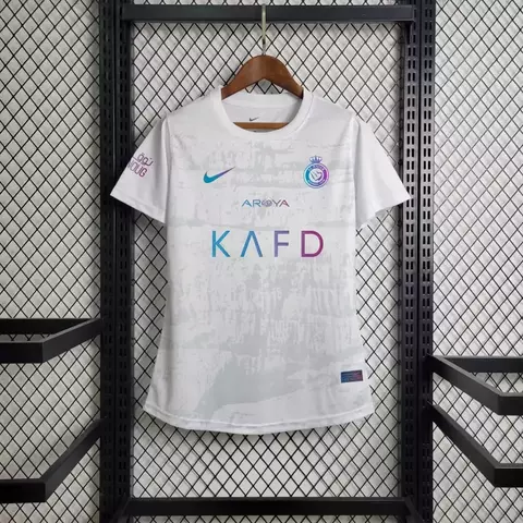 Camisa Al Nassr Third 24/25 s/n° Torcedor Feminina Nike - Branco