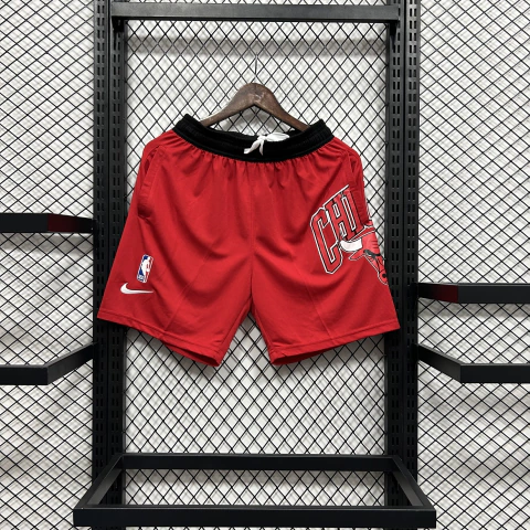 Shorts NBA Chicago Bulls Nike Series | Vermelho