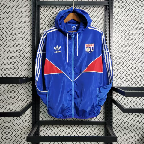 Corta-Vento Lyon 23/24 Adidas - Azul