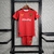 Kit Infantil Wolves 23/24 Home Castore - Vermelho