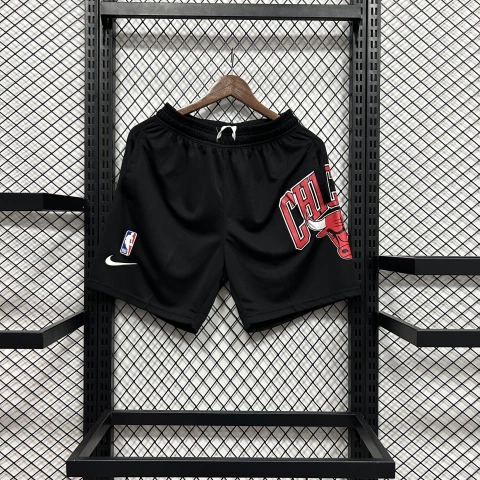 Shorts NBA Chicago Bulls Nike Series | Preto
