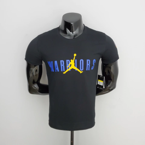 Camisa Golden State Warriors Casual - Preto