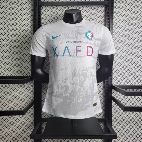 Camisa Al Nassr Third 23/24 s/n° Player Versão Jogador Masculina - Branco