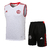 Conjunto Regata Manchester United - Branco+Preto