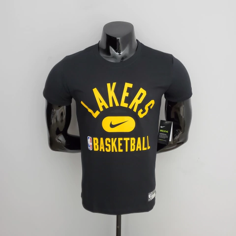 Camisa LA Lakers Casual - Preto