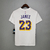 Camisa LA Lakers "JAMES 23" Nike 2021 Casual - Branco na internet