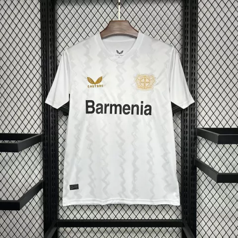 Camisa Bayer 04 Leverkusen Away 24/25 s/n° Torcedor Castore - Branco