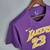 Camisa LA Lakers "JAMES 23" Nike 2021 Casual - Roxo - comprar online