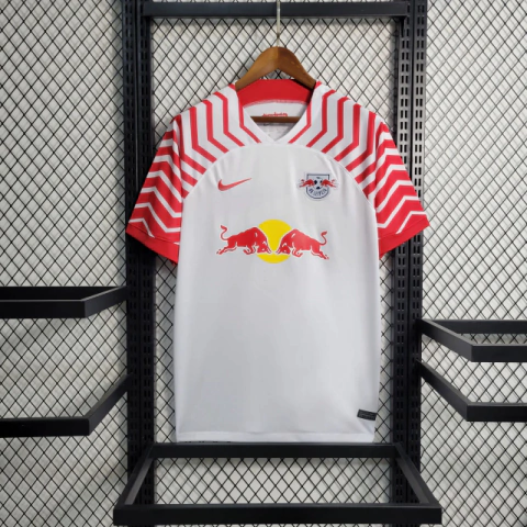 Camisa RB Leipzig Home 23/24 s/n° Torcedor Masculina Nike - Branco