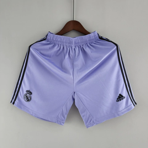 Shorts Real Madrid Away 22/23 Adidas - Roxo