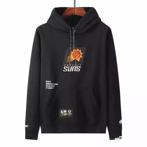 Moletom Phoenix Suns | NBA | Canguru - Preto