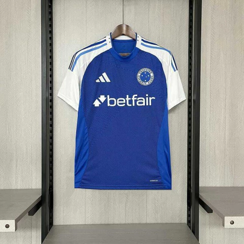 Camisa Cruzeiro Home 25/26 Torcedor Masculino [PRONTA ENTREGA] - comprar online