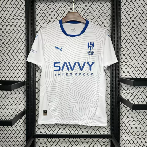 Camisa Al Hilal Away 24/25 s/n° Torcedor Masculina - Branco